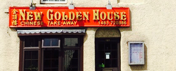 Menu - New Golden House Woking